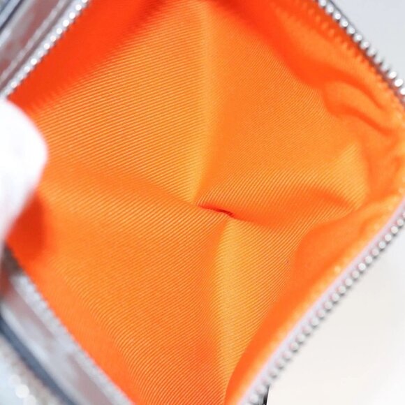 LOUIS VUITTON Monogram Satellite Alpha Clutch Bag Silver - Picture 13 of 16